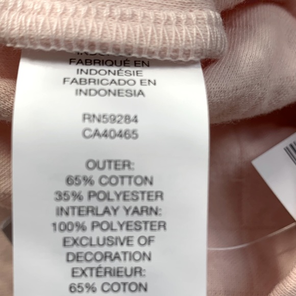 🩷 Jogger Pants 5T 🔸Rosebud Color 🔸 Soft Sparkly Diamond Quilt-Cushion-Look 🩷 - Picture 6 of 8